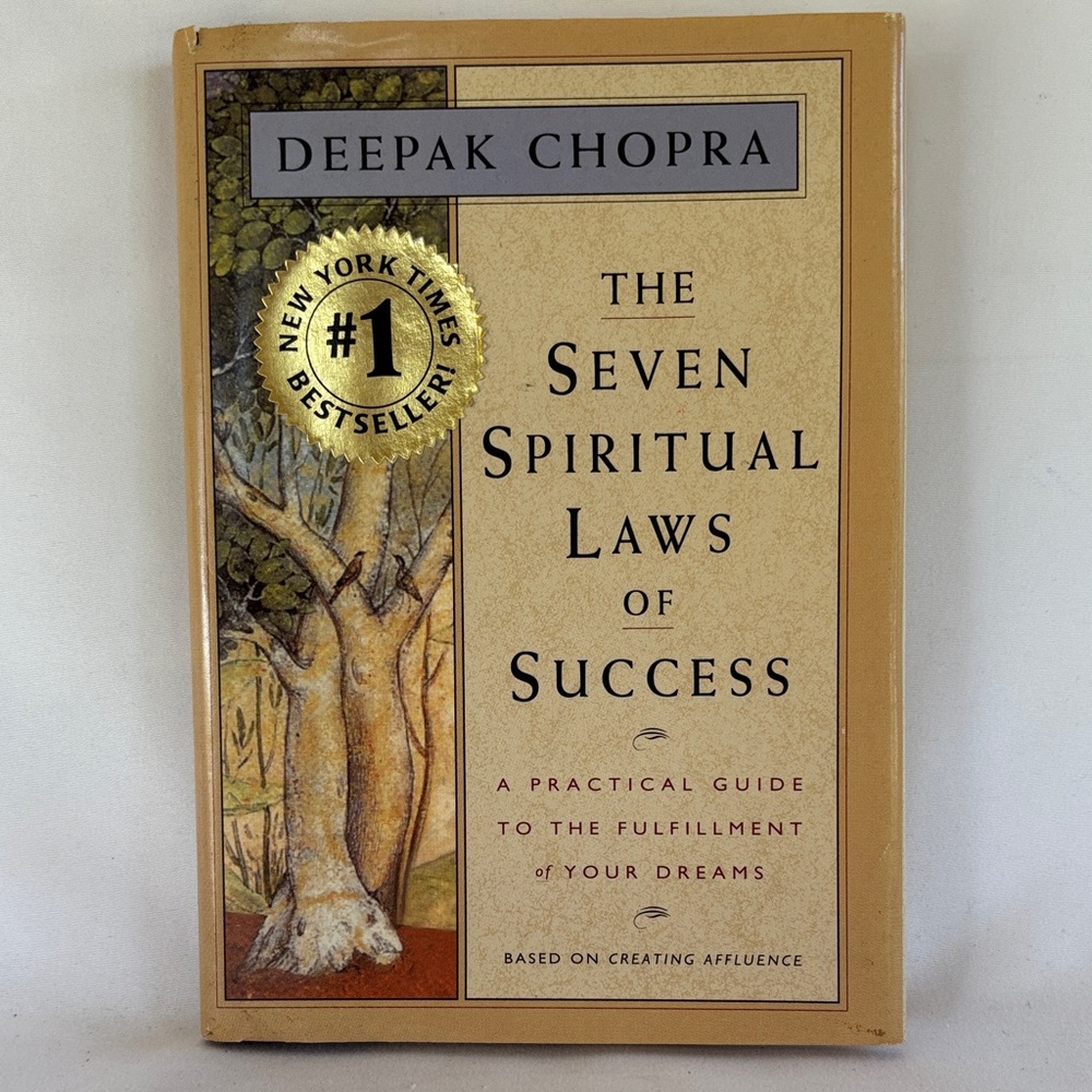 BRAND NEW & VINTAGE 95 THE SEVEN SPIRITUAL LAWS OF SUCCESS BOOK BY DEEPAK CHOPRA